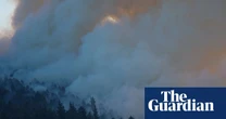 Aerial footage shows smoke billowing from wildfires in Asturias, Spain – video