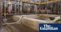 Pompeii excavation unearths private spa for wooing wealthy guests