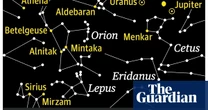 Starwatch: moon makes passing encounter with Jupiter
