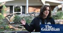 ‘People are giving, sharing’: Augusta comes together as Kamala Harris surveys damage