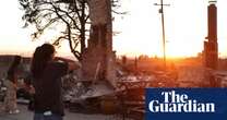 ‘Devastating’: California fire victims return to sift through rubble of homes