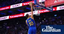 Steph Curry says he’s retired from dunking after slam v 76ers