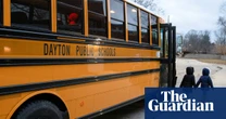 Ohio law requires buses for private school kids. Public school students have to find their own ride
