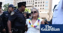 Several people arrested at anti-Ice protest outside NYC immigration court