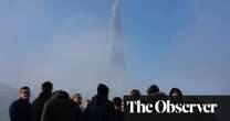 The big picture: a gaggle of visitors gather beneath London’s Shard