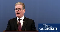 Starmer praises Trump’s Gaza ceasefire deal – but avoids Nobel prize backing