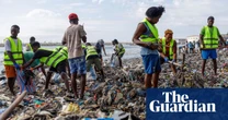 Discarded clothes from UK brands dumped in protected Ghana wetlands