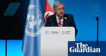 2024 has been ‘masterclass in climate destruction’, says UN chief – video