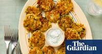 Rukmini Iyer’s quick and easy recipe for halloumi, courgette and chickpea fritters | Quick and easy