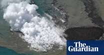 New island emerges off Japan after volcanic eruption – video