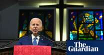 ‘This country needs him’: Biden draws rapturous applause at a Philadelphia church