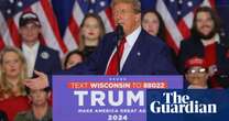 Trump rails on ‘migrant crime’ and ‘rigged’ 2020 election at Wisconsin rally