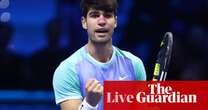 Alexander Zverev v Carlos Alcaraz: ATP Finals tennis – live