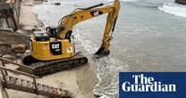 Beach battle in Malibu as billionaire accused of stealing sand for $30m home