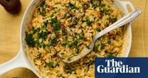 Georgina Hayden’s leek, pancetta and white wine orzo