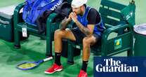 Nick Kyrgios in tears after retiring hurt at Indian Wells in latest injury setback