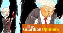 Chris Riddell on Vladimir Putin and Donald Trump: the angels of peace descend on Ukraine – cartoon