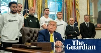 Trump asks Juventus squad for views on transgender players during awkward White House visit
