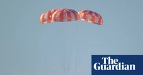 Jubilant return of Artemis II shadowed by ‘extinction-level’ cuts to Nasa: ‘It’s discordant’
