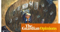 Martin Rowson on Donald Trump’s Oval Office clash with Cyril Ramaphosa – cartoon