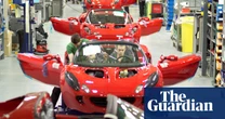 Lotus plans end to UK sportscar production, putting 1,300 jobs at risk