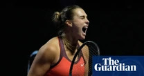 Sabalenka to face Rybakina in WTA Finals decider after holding off Anisimova