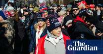 ‘It’s worth it’: Trump supporters brave cold to watch inauguration live in DC