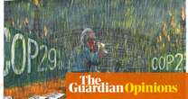 Martin Rowson on Keir Starmer’s appearance at Cop29 – cartoon