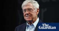 Charles Koch’s network launches $20m campaign backing Trump tax breaks