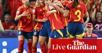 Women’s Euro 2025: five-star Spain lay down marker before Germany enter fray – live