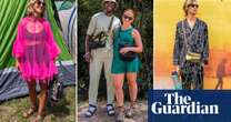 ‘I can wear it to bed and outside!’: the best festival fashion at Glastonbury 2023