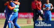 England fall to heaviest T20 defeat as Mandhana century sparks India rout