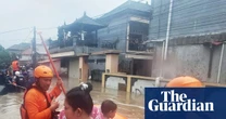 Streets submerged in Indonesia after devastating floods – video