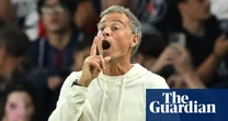 Paris Saint-Germain manager Luis Enrique breaks collarbone in cycling accident