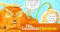 Chris Riddell on how Peter Mandelson’s meeting with Donald ‘Jabba the Hut’ Trump might go – cartoon