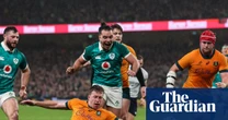Best Australian player was wearing Irish colours, Wallabies coach says after heavy loss