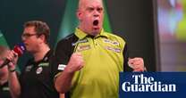 Van Gerwen holds off De Graaf comeback to seal quarter-final spot