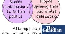 Elon Musk and hippos pooing: Edith Pritchett’s week in Venn diagrams – cartoon