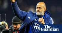 Nuno Espírito Santo signs new three-year deal to stay at Nottingham Forest