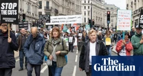 Thousands join anti-austerity march in London to protest against Labour’s cuts