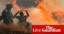 More than 1,500 people evacuated in Crete due to wildfire as Europe’s heatwave continues – live