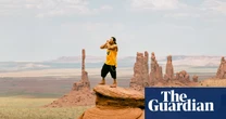 A Navajo man cries out for water on a pinnacle in Utah: Elliot Ross’s best photograph