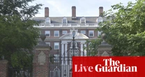 US politics live updates: Trump administration reportedly seeks fines from universities including Harvard