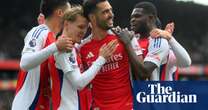 Merino strike proves the difference as strikerless Arsenal sink Chelsea