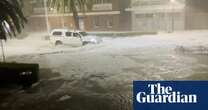 Storm brings hail to Harden in NSW – video