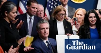 'They fired the first shot': Newsom signs bill to put redistricting to California's voters – video