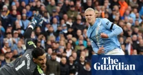 Haaland doubles up as City sweep United aside in Manchester derby