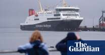 Delayed Scottish ferry finally sets sail to Isle of Arran – almost seven years late