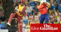 West Indies v England: third men’s T20 cricket international – live