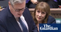 Rachel Reeves appears to be crying as her position is questioned during PMQs– video